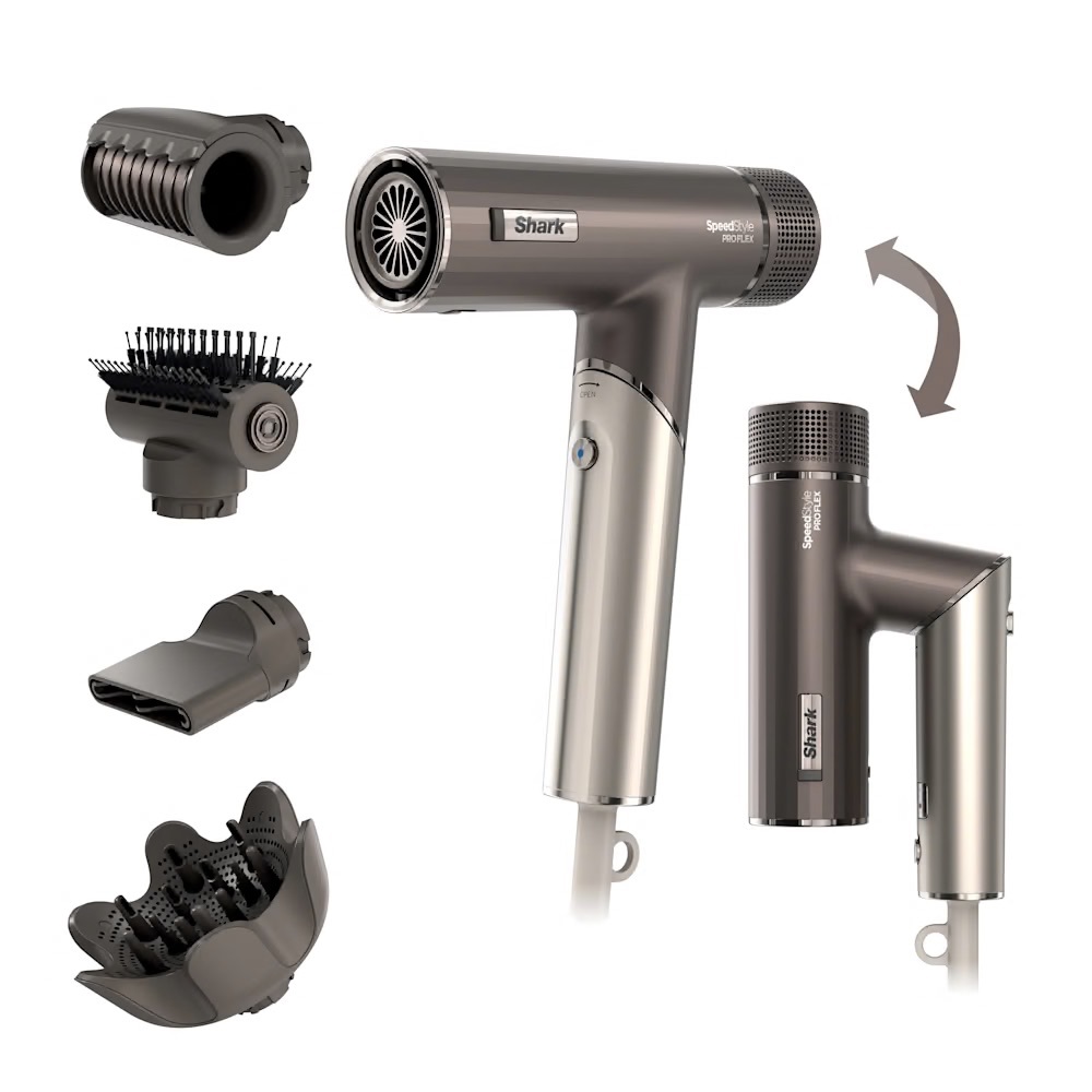 New in Box Shark® SpeedStyle™ Pro FLEX Hair Dryer System.